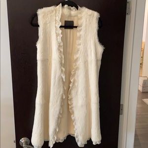 FENDI vintage rare rabbit fur vest
